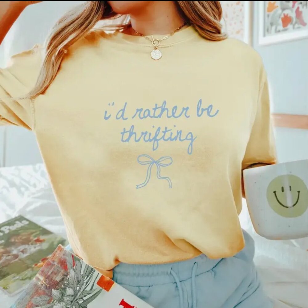 I'd Rather Be Thrifting Tee
